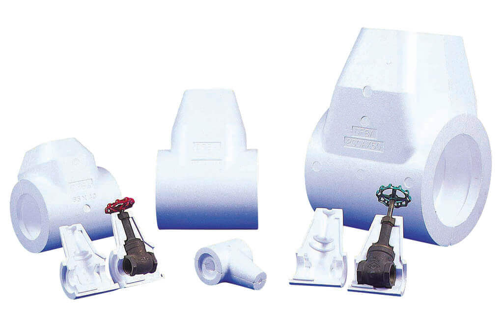 ポリスチレンフォーム 鋳鉄バルブ用カバー 断熱材 保温材 配管 保温筒 スチロール