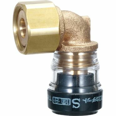 エスロカチット SMUL13 ユニオンエルボ 13×G1/2 積水化学工業 セキスイ SEKISUI エスロン 架橋ポリエチレン管 樹脂管 配管 ワンタッチ 継手