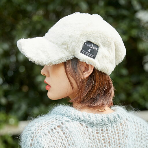 A2107077 ファーキャップ もこもこ 可愛い 小顔 UVカット おしゃれ 帽子 キャップ ファー レディース 秋冬 A2107077 ファーキャップ もこもこ 可愛い 小顔 UVカット おしゃれ 帽子 キャップ ファー レディース 秋冬