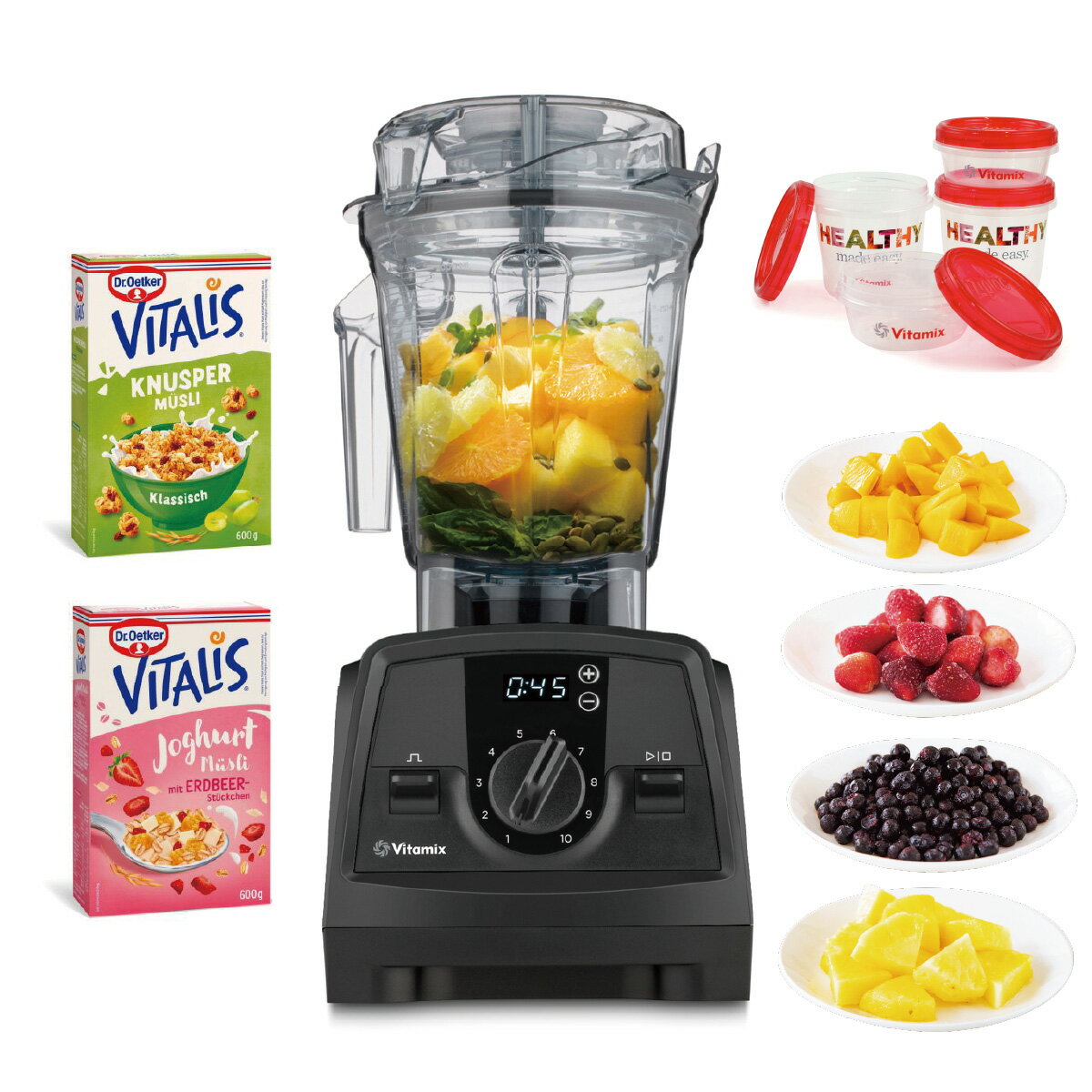【期間限定スペシャルセット】 【公式】Vitamix バイタミックス V1200i (単品) 【日本輸入総代理店直営】ミキサー ブレンダー フードプロセッサー 調理家電 氷も砕ける スムージー ジュース スープ 離乳食 電動 果物 野菜 大容量 ハイパワー