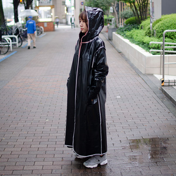 レインコート ブラック A D2 エーディーツー 梅雨 通勤 通学 アウトドア 自転車 Eバイク スポーツ フェス 雨具 雨 お出かけ ギフト プレゼント 【jiten】 【10.12odcp】 【odtl】【apru】