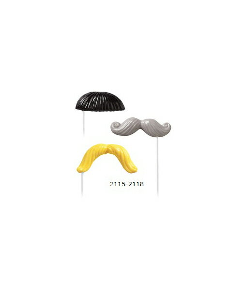 Wilton (ウィルトン) / マスタッシュロリモールド MUSTACHE LOLLI MOLD 製菓 プレゼント ギフト スタイリッシュ おしゃれ バレンタイン