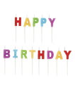 Wilton (ウィルトン) キャンドルピック バースディ CANDLE PICK HAPPY BDAY 13CT