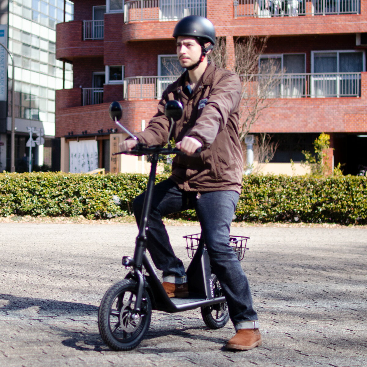 RIDAM　　EVスクーター　ブラック　　　電動スクーター　スクーター　Electric　scooter　原付　公道可　折り畳み　折りたたみ　キックボード　スタイリッシュ　原動機付自転車　アントレックスプロダクツ　Entrex　EntreVEHICLE　E-bike【abse】