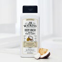 石けん・ボディソープのギフト J.R.Watkins ボディウォッシュ ココナッツミルク＆ハニー 532ml ボディウォッシュ ボディソープ 体用石鹸 バス 肌荒れ対策 乾燥対策 ナチュラル成分 植物由来 天然成分 パラベンフリー おしゃれ ギフト プレゼント ワトキンス entrex アントレックス