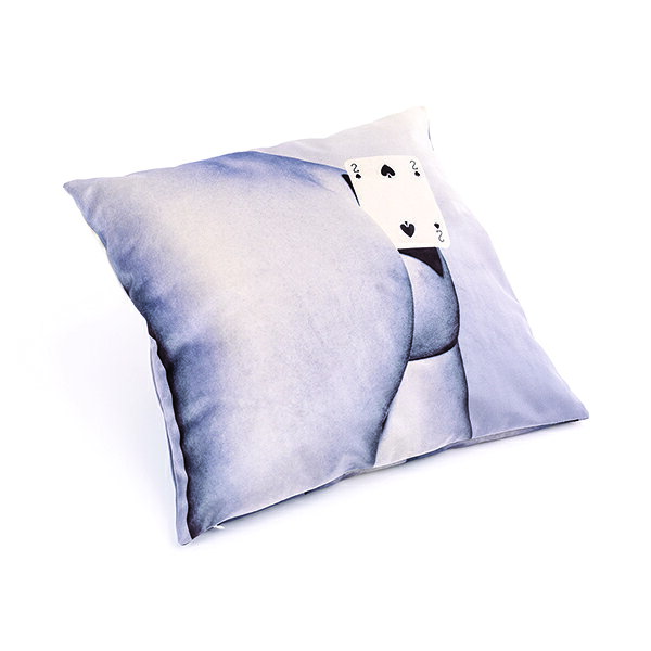 【正規輸入品】 TOILETPAPER トイレットペーパー クッション 50x50 SPADE SELETTI ...