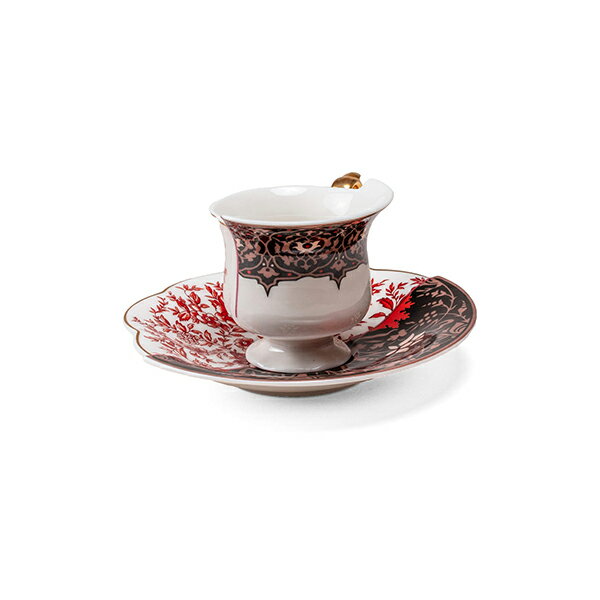  SELETTI Hybrid SAGALA セレッティ ハイブリッド 食器 カップ マグカップ ティーカップ カップ＆ソーサー 和洋折衷 東洋 西洋 ティータイム 紅茶 コーヒー 雑貨 個性的 デザイン グラフィック アート テーブルウェア