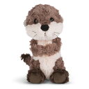 【日本正規代理店】NICI(ニキ) カワウソ オーダ クラシック 25cm ぬいぐるみ ギフト プレゼント カワウソ (gr02m) NS11