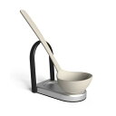 【クーポン対象】 おたま置き レイドル スプーンレスト ブラック×ニッケル ラドル ladle ひしゃく 勺 料理 便利 カウンター汚れない シェフ カナダデザ...