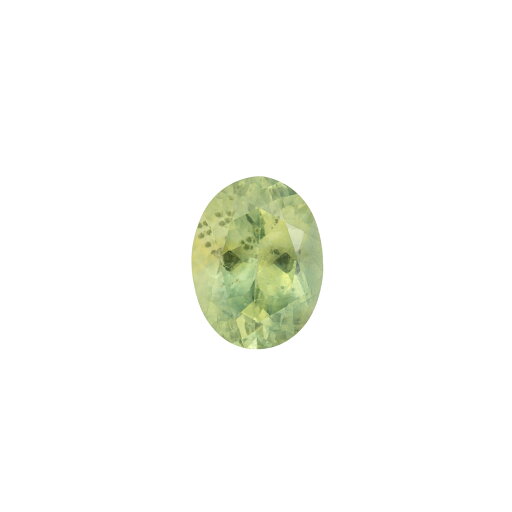 モンタナサファイア 1.83ct 8.13mm オーバルカット バイカラー グリーン イエロー アメリカ産モンタナサファイア 一点ものルースサファイア モンタナサファイア 1.83ct 8.13mm オーバルカット バイカラー グリーン イエロー アメリカ産モンタナサファイア 一点ものルースサファイア