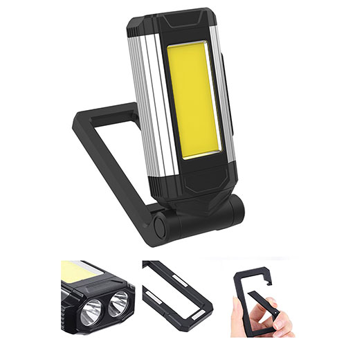 作業灯 LED作業灯 折り畳み式 懐中電灯 ワークライト usb 充電式 マグネット付き 360度回転可能 コード..