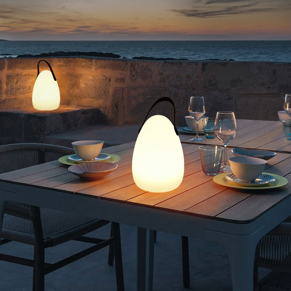 ナイトライト ベッドサイドランプ 間接照明 保安灯 テーブルランプ 暖白+16色RGB変換ライト IP65防水 USB充電式 コードレス 常夜灯 雰囲気作り 持ち運び 地震 台風 停電時に 軽量