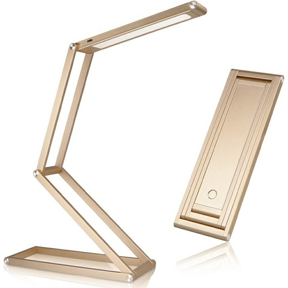 デスクライト 折り畳み スリム コンパクト設計 充電式 置型 スタンドライト LED 目に優しい 卓上ライト..