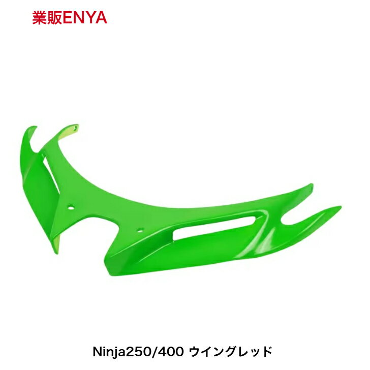 Rakuten - Ninja250 Ninja400 （2018-2025）ウイング スポイラー