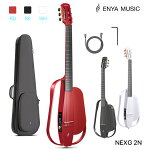 EnyaNEXG2Nクラシックギターオールインワンスマートオーディオギターナイロン弦カーボンファイバー製50Wワイヤレススピーカー、内蔵ループ機能、ワイヤレスペダルとギターバッグ付き