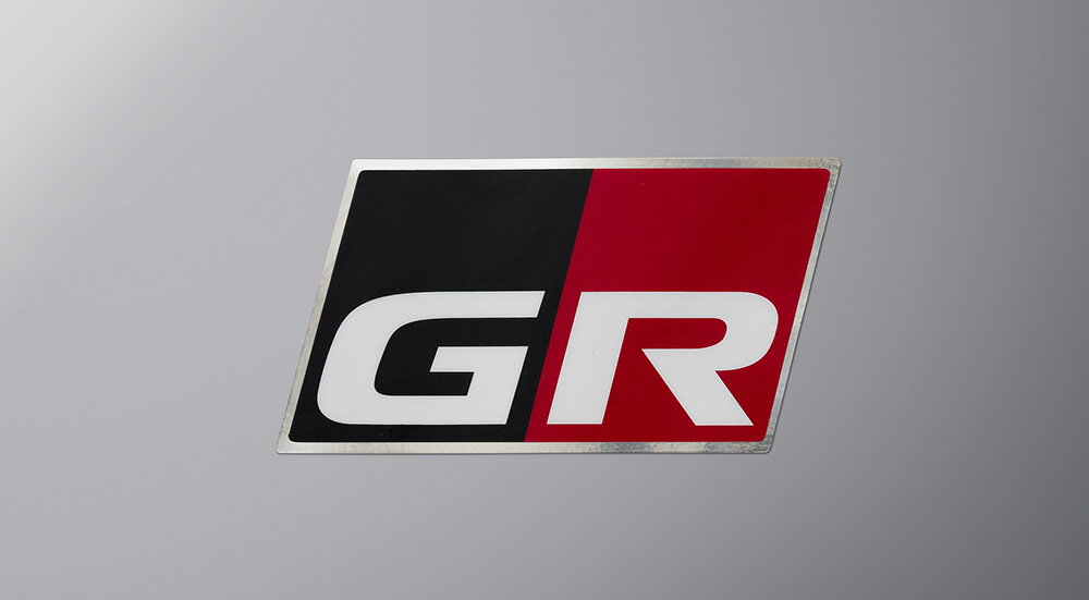 トヨタ TRD GRディスチャージテープ 大 1枚アルミ製 GRロゴ入り※代引不可商品