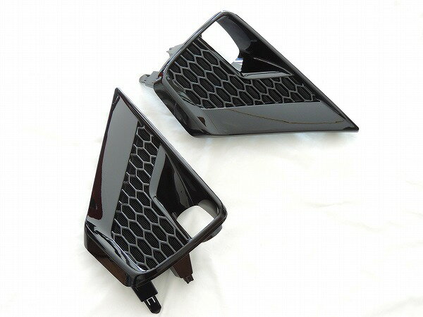 トヨタ純正 150系ランドクルーザープラドブラックエディション用フォグランプカバー左右セット ブラック 黒ランクルプラド 流用可能TOYOTA