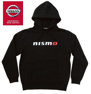 NISSAN 日産コレクションニスモ NISMOスウェット パーカーブラック NISMOロゴプリントサイズ:L ファッション 黒