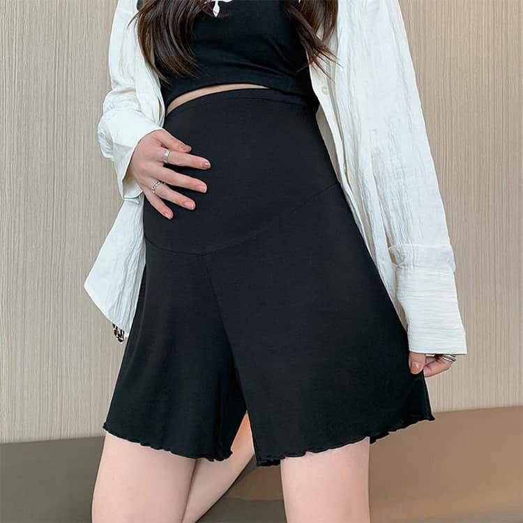 マタニティ 短パン ハーフパンツ ゆったり 部屋着 マタニティ 薄手 ショーパン シ...