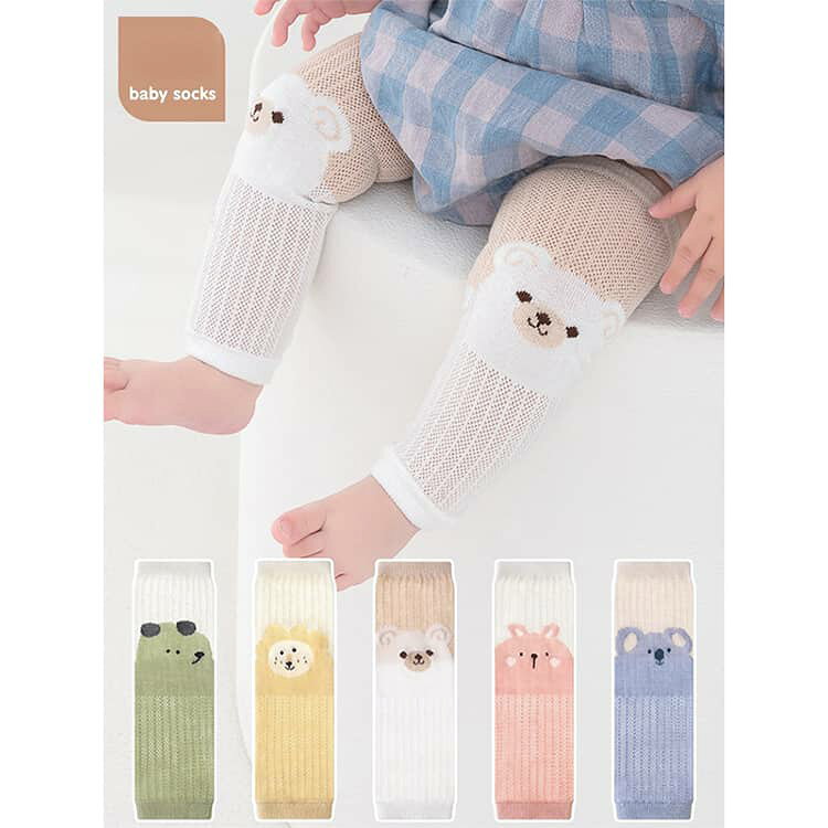 メッシュ 3足セット 綿 UVカット 赤ちゃん レッグウォーマー ベビー 夏用 3足セッ...