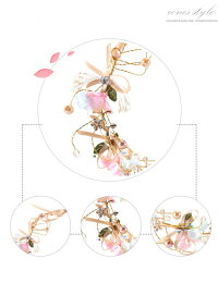 ヘアアクセサリー 子供 キッズ レディース 花冠 カチューシャ フラワー 髪飾り 花 リボン ピアノ発表会 ビジュー パール リボン 立体フラワー 結婚式 発表会 ピアノ 七五三 プレゼント(MA31)