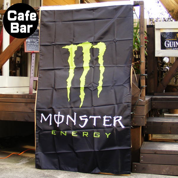 フラッグ 旗 壁 飾り インテリア タペストリー モンスターエナジー フラッグ MONSTER ENERGY バー＆パブグッズ ガレージング ディスプレー スポーツ観戦 応援 サポーター 