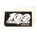 楽天大人の趣味空間ステッカー（デカール）スナップオン　snap-on snapon　ブラック 百周年 限定 アニバーサリー