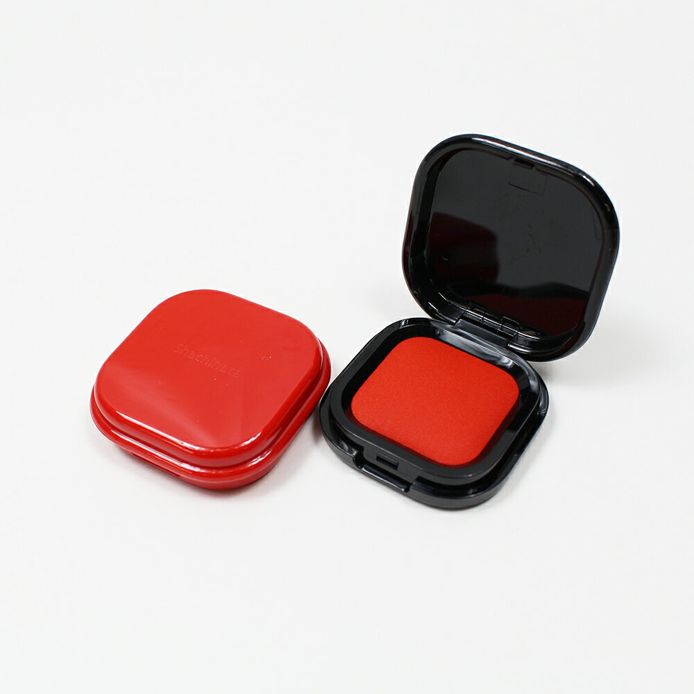 【エントリーでポイント10倍】朱肉 インク 速乾 コンパクト シャチハタ しゅにく 印鑑 はんこ 捺印 押印 紙 30号 30mm角 蓋付き ケース 黒 赤