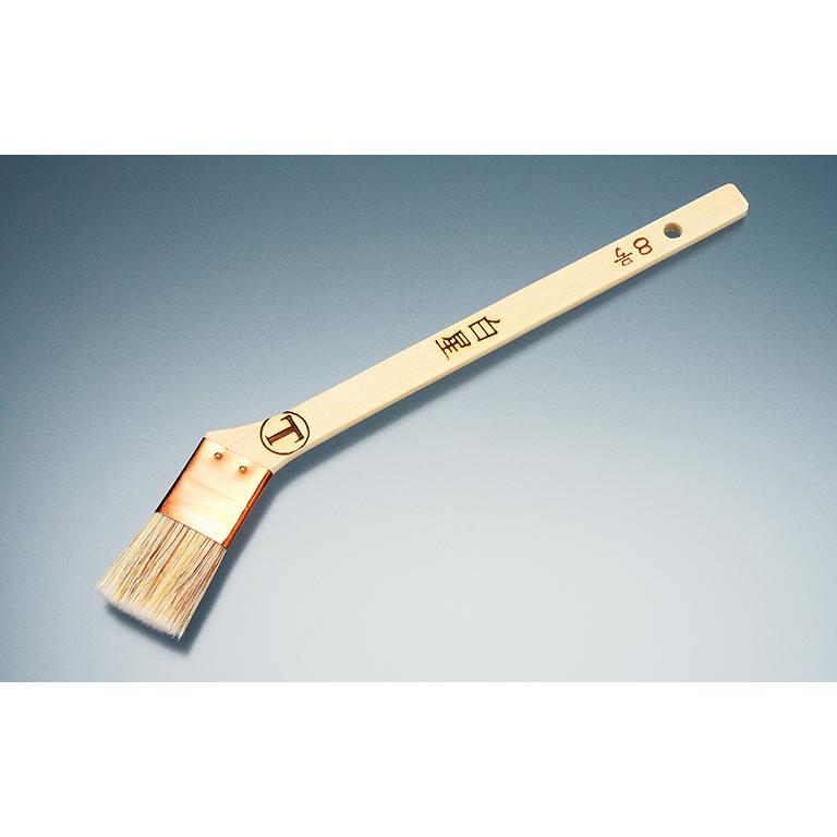 【お買い物マラソン限定クーポン配布中】 白星 目地 筋違 白 8号　刷毛 ハケ はけ 塗装ブラシ ペンキ　作業 DIY