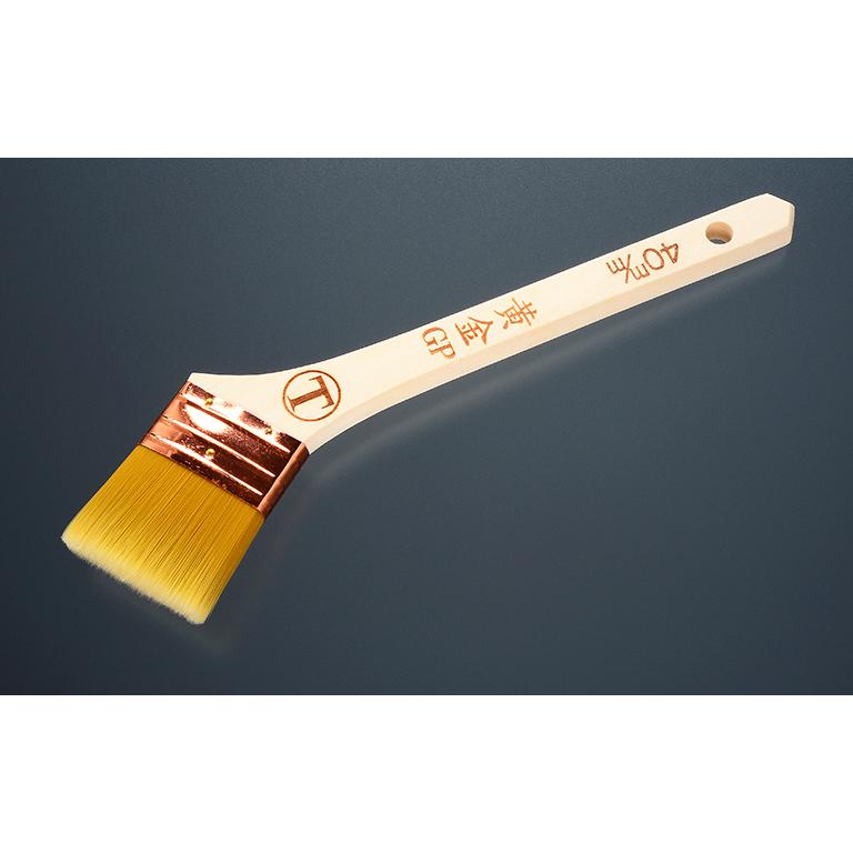 黄金GP 銅巻 筋違 赤 40ミリ　刷毛 ハケ はけ 塗装ブラシ ペンキ　作業 DIY