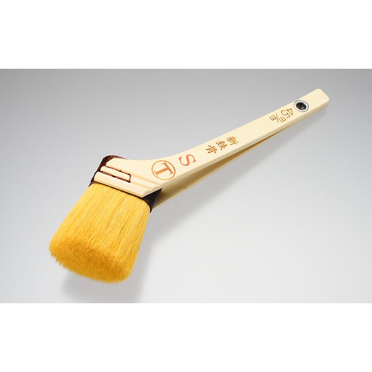 【大感謝祭限定クーポン配布中】 NEW新鉄骨スリム 筋違 白 45ミリ　刷毛 ハケ はけ 塗装ブラシ ペンキ　作業 DIY