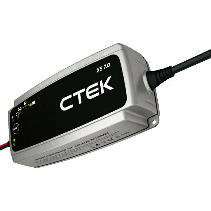 バッテリーチャージャー CTEK XS7.0JP バッテリー充電 車バッテリー 高性能 MXS25EC フルオート充電 バッテリー上がり防止 12v 日本正規品