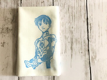 ヱヴァンゲリヲン新劇場版 手ぬぐい(シンジ・レイ・カヲル・アスカ・マリ)