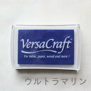 バーサクラフト L ツキネコ 顔料インク ウルトラマリン vk-118 年賀状 クリスマスカード 手作り 親子工作 ハンドメイド 自由研究 キット