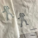 手ぬぐい 【ダダ】 ウルトラマン ウルトラ怪獣 星人 ウルトラマングッズ 肌に優しい 未晒し木綿 手ぬぐい 日本製 消しゴムはんこイラスト(3)