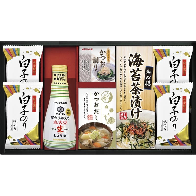 「送料無料」香典返し キッコーマン塩分ひかえめ生しょうゆ詰合せギフト OR-30 食品 内祝い 出産内祝い..