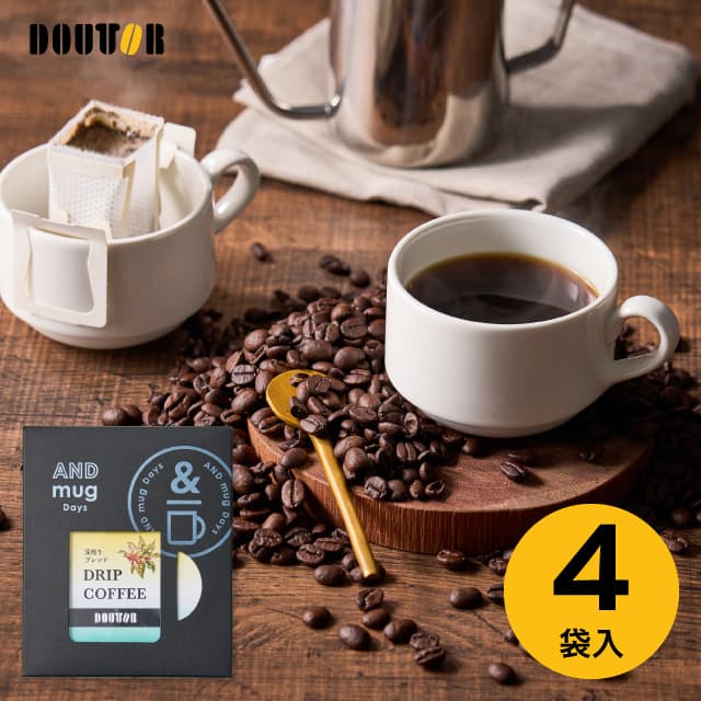ドトールコーヒー ドリップパック 深煎りブレンド 4袋 DTC-02A ギフト 御供え お供え 香典返し 法事引..