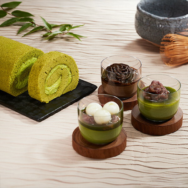 お歳暮 スイーツ 送料無料 メーカー直送 京都・東山茶寮 宇治抹茶ロールケーキと宇治茶プリン3つの風味 KHA-04A 代引き後払い対応不可品 御歳暮 御挨拶 ご挨拶 ごあいさつ 御礼 お礼 冬ギフト 冬 ギフト 寒中見舞い お年賀 御年賀