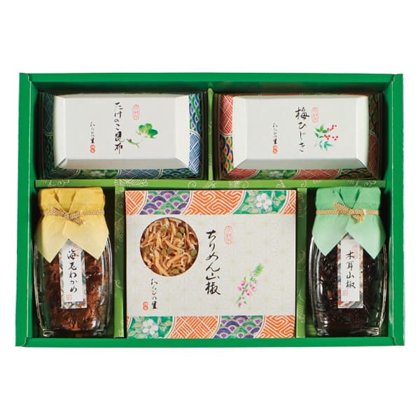 香典返し 送料無料 送料込※沖縄・離島除く わらびの里 京楽味 わS-30D 惣菜 食品 グルメ 詰め合わせ セ..