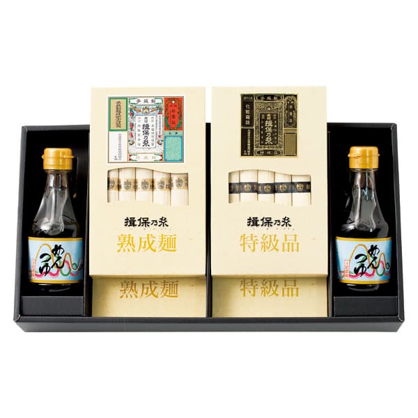 お中元 2025 ギフト 送料無料 送料込※沖縄・離島除く 手延べ素麺揖保乃糸特級品・めんつゆ詰合せ MI-500 そうめん 素麺 麺類 詰め合わせ セット 内祝い お祝い お返し 出産内祝い 結婚内祝い 入学内祝い 香典返し 手土産 景品 お礼 お供え 父の日