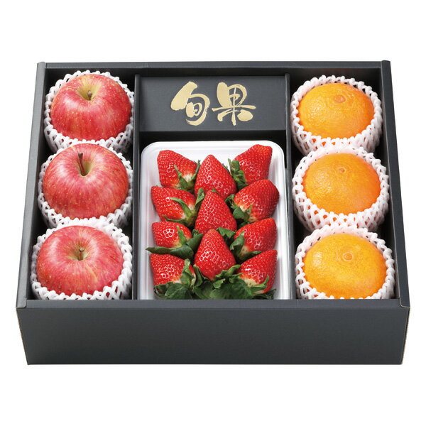 お歳暮 フルーツ 送料無料 メーカー直送 いちご、さんふじ&紅まどんな詰合せ 代引き後払い対応不可品 御歳暮 御挨拶 ご挨拶 ごあいさつ 御礼 お礼 冬ギフト 冬 ギフト 寒中見舞い お年賀 御年賀(4)