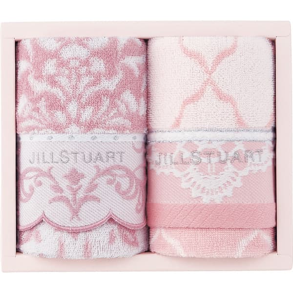 送料無料 送料込※沖縄・離島除く 香典返し ジルスチュアート ブルームオーナメント フェイスタオル2枚..