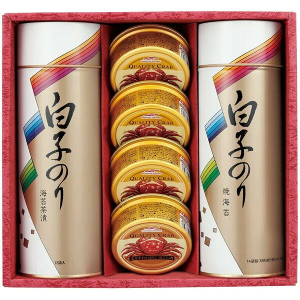 香典返し 送料無料 送料込※沖縄・離島除く 白子のり のり・かに缶詰合せ SN-500 海苔 乾物 食品 内祝い 法事 お供え 法要 奉書 ご挨拶状 偲び草 忌明け 志 回忌法要 弔事 ギフト お返し 大量注文 法人様対応 供花御礼 仏事 粗供養 神式
