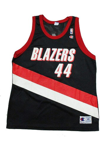 CHAMPION】NBA BLAZERS GRANT BASKETBALL JERSEY [BLACK:XL(48)] / チャンピオン ブレイザース バスケットボール ジャージー