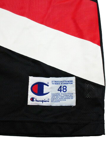 CHAMPION】NBA BLAZERS GRANT BASKETBALL JERSEY [BLACK:XL(48)] / チャンピオン ブレイザース バスケットボール ジャージー