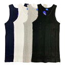 シティーラブ CITY LAB タンクトップ メンズ 白 黒 グレー ネイビー フィット タイト アメリカブランド 【再入荷6/26】