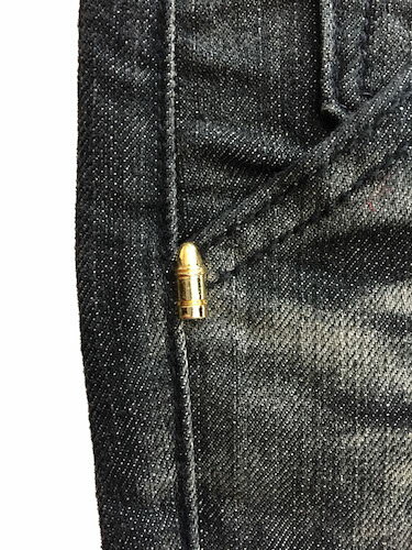 ゴールデンデニム GOLDEN DENIM デニム パンツ バイカー BIKER DENIM PANTS WASH ウォッシュ加工 ブリーチ加工 STREET ストリート
