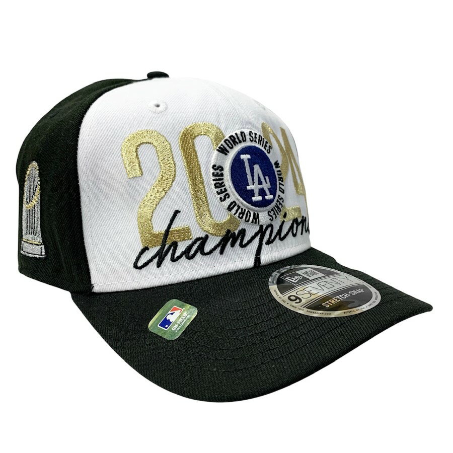 ニューエラ NEWERA ドジャーズ 2024 ワールドシリーズチャンピオン キャップ 帽子 優勝記念 9FORTY DODGERS WORLD SERISE CHAMPION スナップバック STREET ストリート アメリカ規格