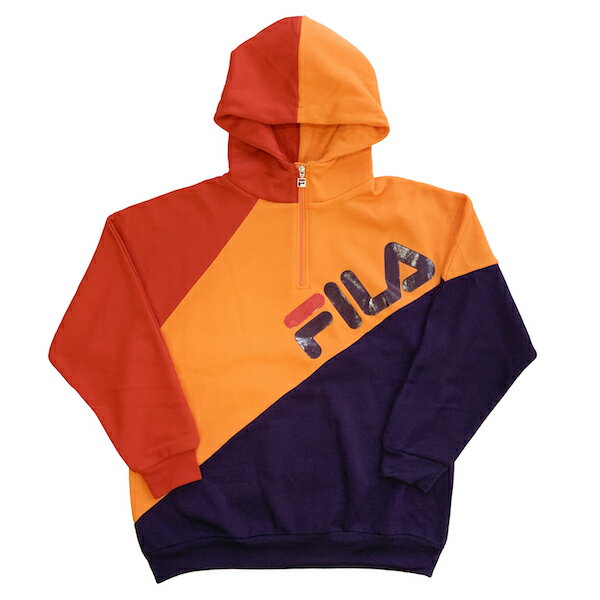 フィラ FILA パーカー ハーフジップ プルオーバー スウェット STREE ストリート イタリアブランド