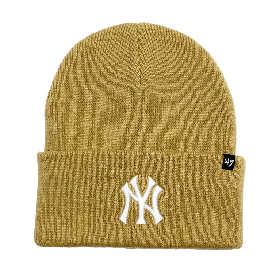 Rakuten - 47 ビーニー ニットキャップ ニット帽子 カーキ ベージュ STREET ストリート